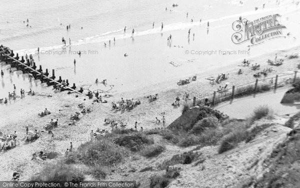 Photo of Southbourne, The Beach c.1950
