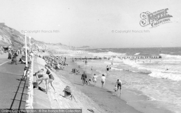 Photo of Southbourne, The Beach c.1950