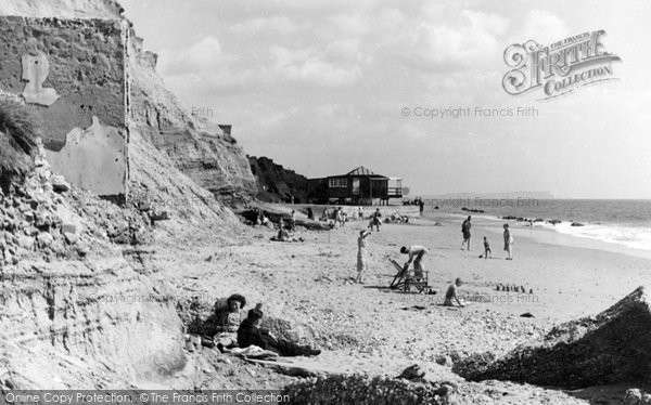 Photo of Southbourne, The Beach c.1955