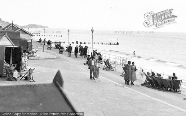 Photo of Southbourne, The Promenade c.1955