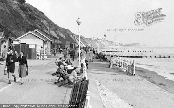 Photo of Southbourne, The Promenade c.1955