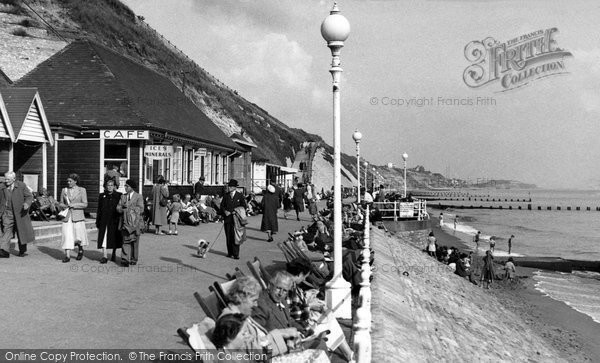 Photo of Southbourne, The Promenade c.1955