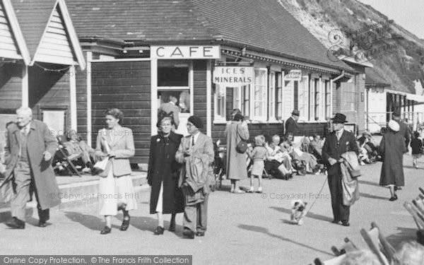 Photo of Southbourne, The Promenade, People c.1955