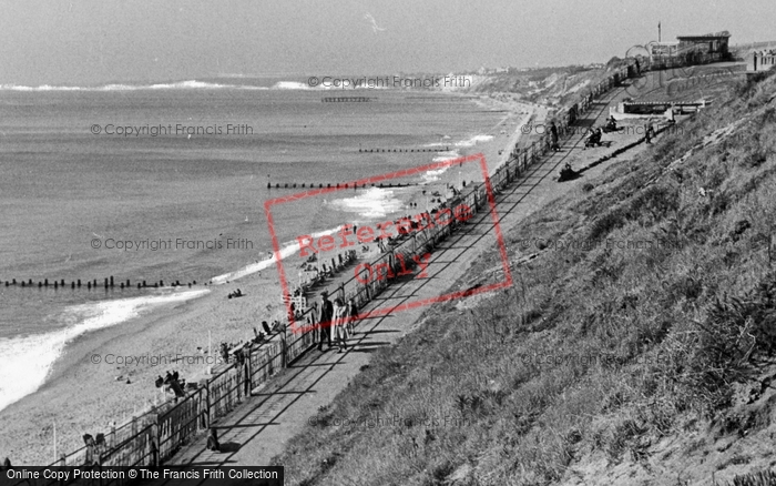 Photo of Southbourne, The Slopes And Bay c.1950