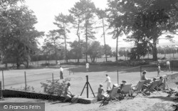 The Tennis Courts, Foxholes c.1950, Southbourne