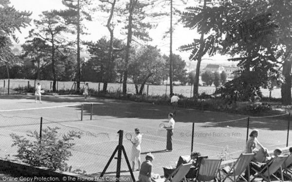 Photo of Southbourne, The Tennis Courts, Foxholes c.1955