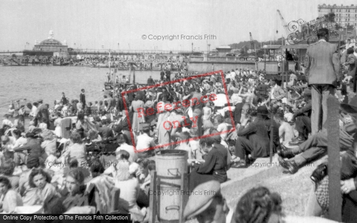 Photo of Southend On Sea, Beach c.1950