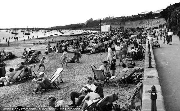 Photo of Southend-on-Sea, Chalkwell Beach c1947