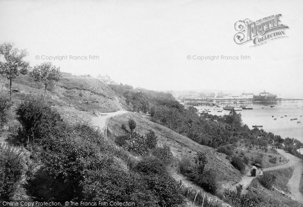 Photo of Southend On Sea, From The Cliffs 1895