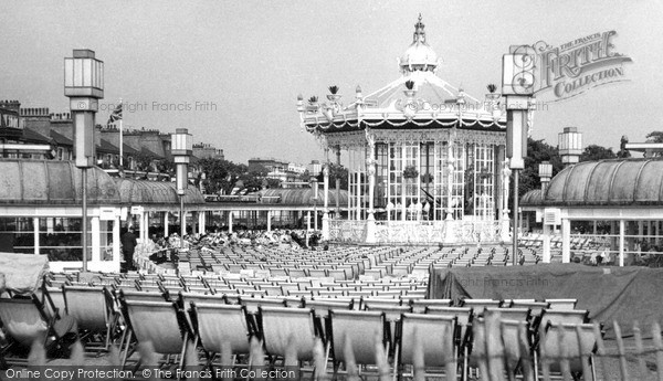 Photo of Southend On Sea, The Bandstand c.1950