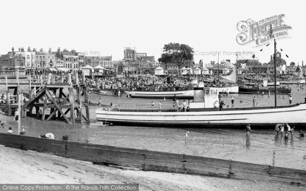Photo of Southend On Sea, The Boating Beach c.1950