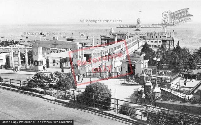 Photo of Southend On Sea, The Longest Pier In The World c.1935