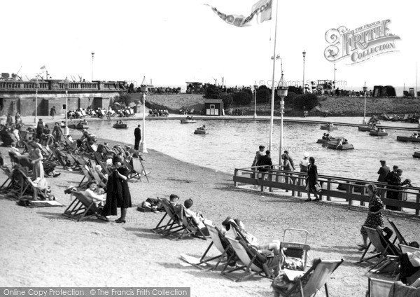 Photo of Southend On Sea, The Marine Lake c.1950