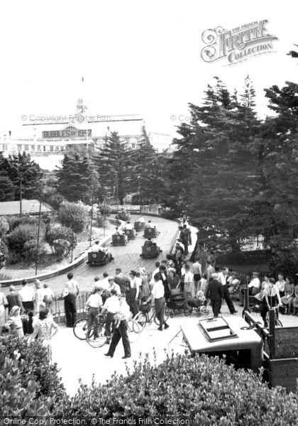 Photo of Southend-on-Sea, the Miniature Race Track 1947