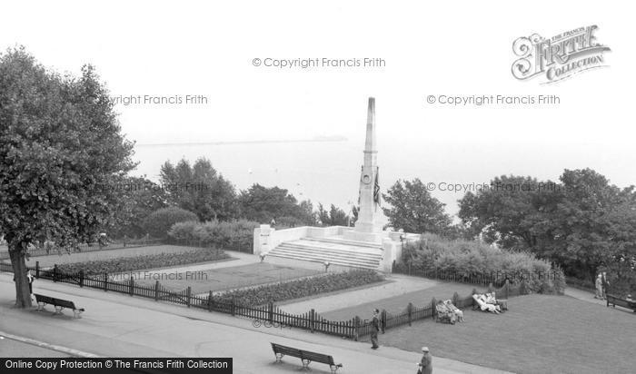 Photo of Southend On Sea, The War Memorial c.1955