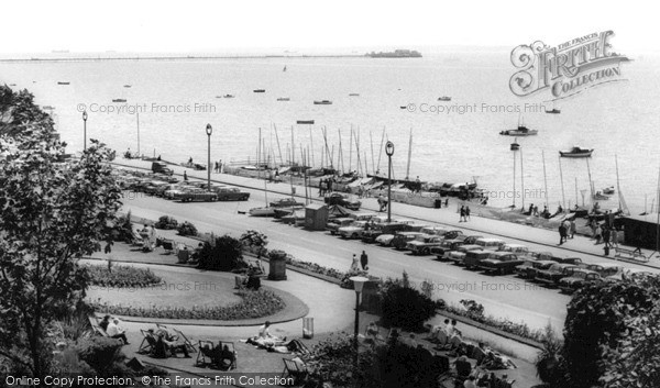 Photo of Southend On Sea, View From The Pavilion c.1960