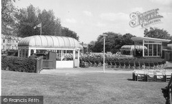 Westcliff Parade Band Stage c.1955, Southend-on-Sea