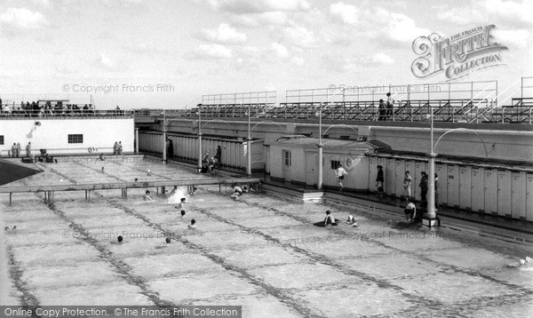 Photo of Southend On Sea, Westcliff Pool c.1955