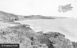 Dunraven Bay, Black Rocks 1901, Southerndown
