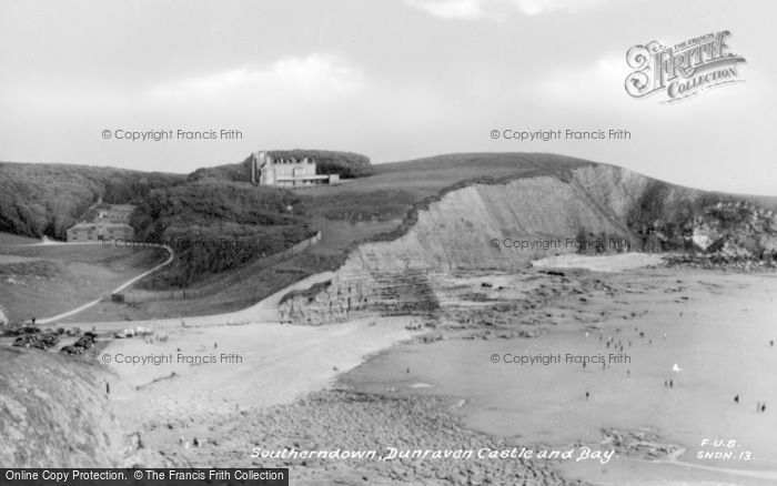 Photo of Southerndown, Dunraven Castle And Bay c.1955