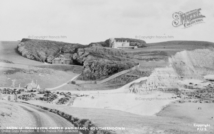 Photo of Southerndown, Dunraven Castle And Beach c.1955