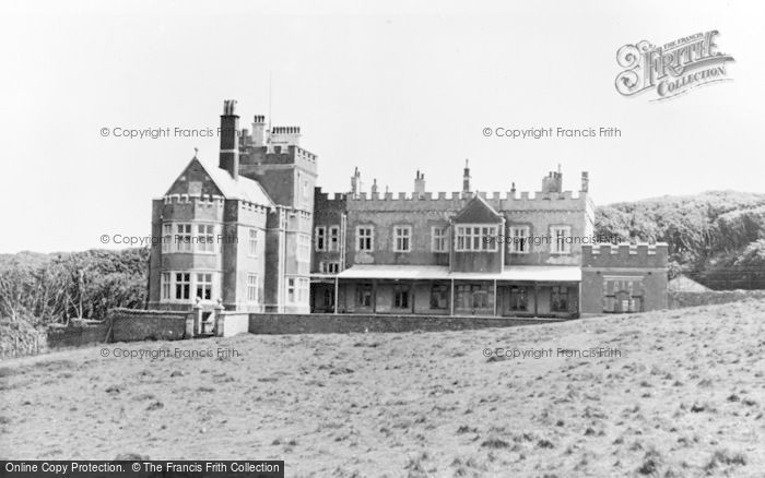 Photo of Southerndown, Dunraven Castle c.1955