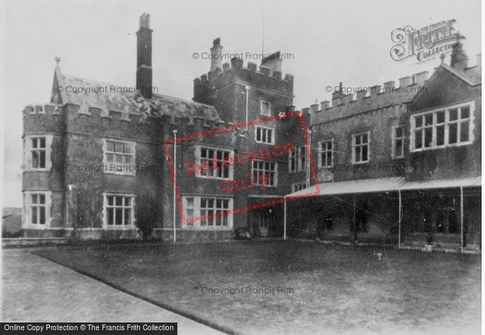 Photo of Southerndown, Dunraven Castle From The Bowling Green c.1955