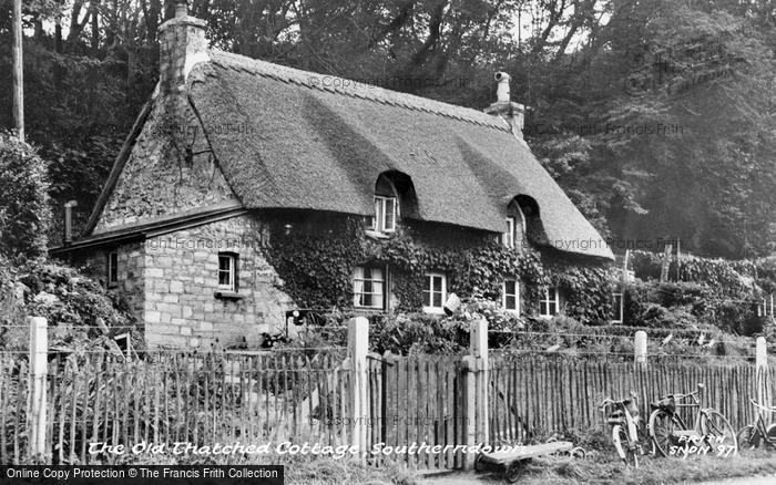Photo of Southerndown, Old Thatched Cottage c.1960