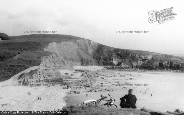 Photo of Southerndown, The Beach c.1955