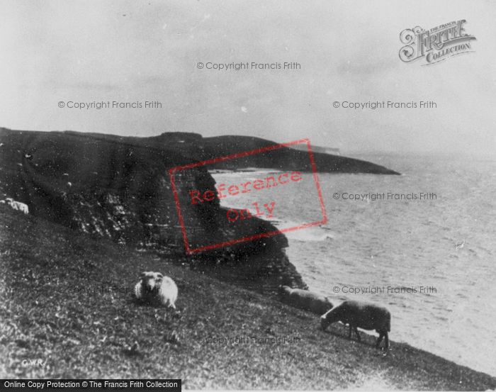 Photo of Southerndown, The Cliffs c.1935