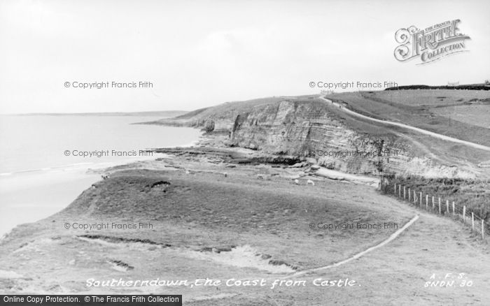 Photo of Southerndown, The Coast From The Castle c.1955