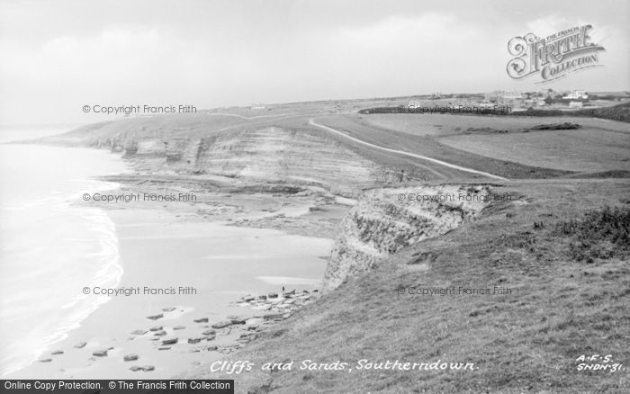 Photo of Southerndown, The Sands c.1955
