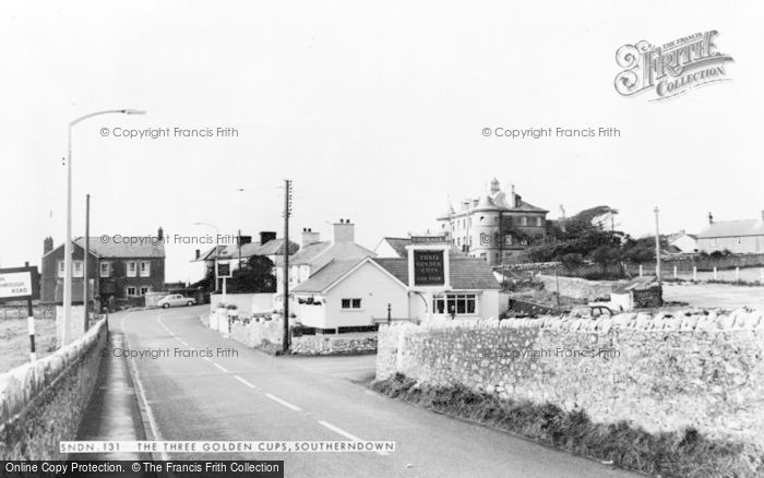 Photo of Southerndown, The Three Golden Cups c.1960