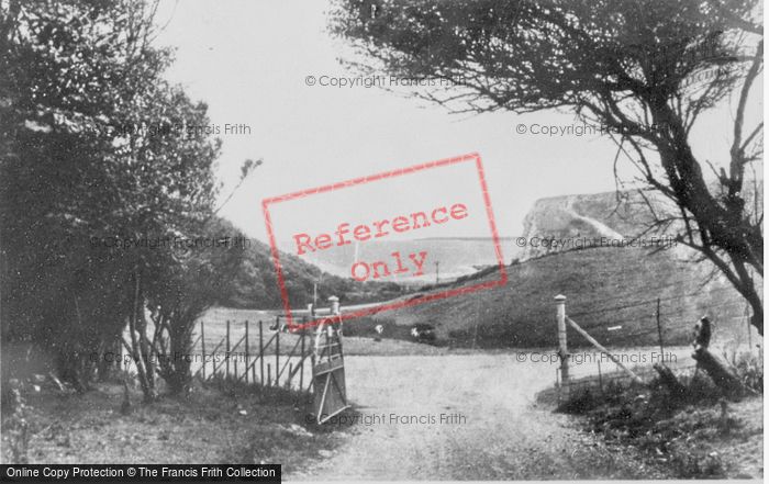 Photo of Southerndown, View From Castle Drive c.1955