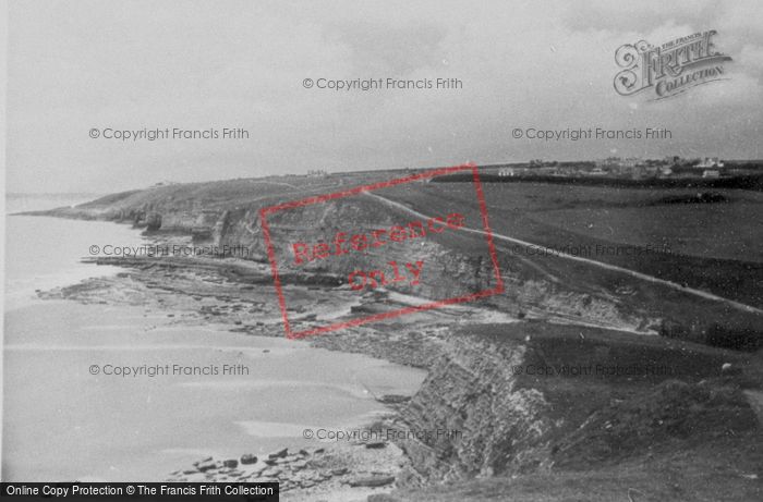 Photo of Southerndown, Village From Cliffs c.1955