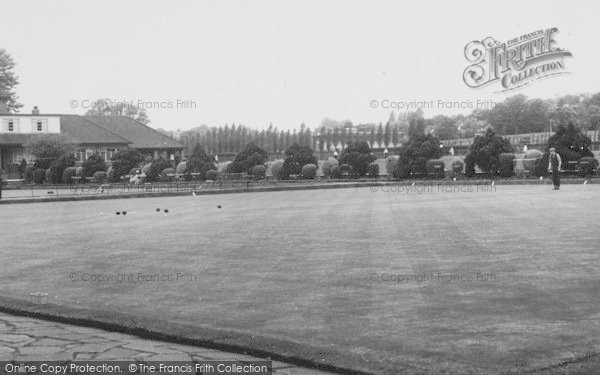 Photo of Southfields, Bowling Green, Wimbledon Park c.1960