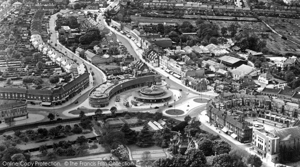 Photo of Southgate, Aerial View c.1955