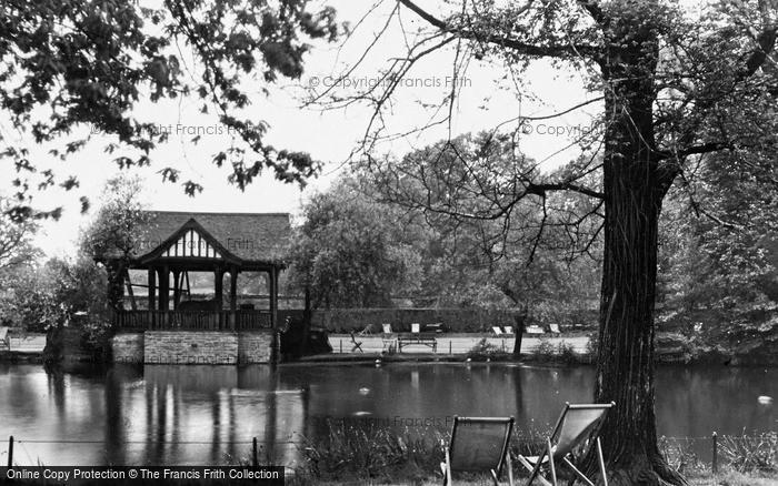 Photo of Southgate, Bandstand, Broomfield Park c.1955