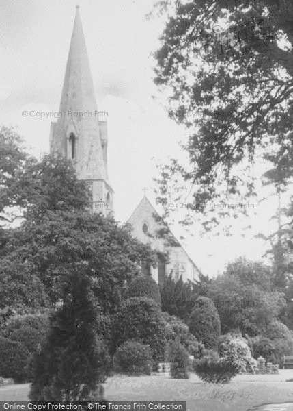 Photo of Southgate, Christ Church c.1955