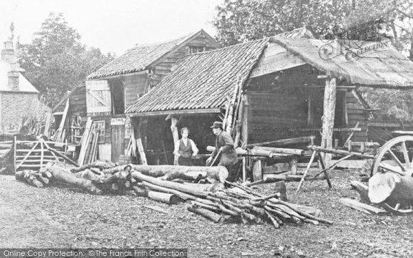 Photo of Southgate, Surry's Timber Yard c.1875