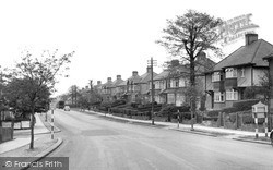 Winchmore Hill Road c.1955, Southgate