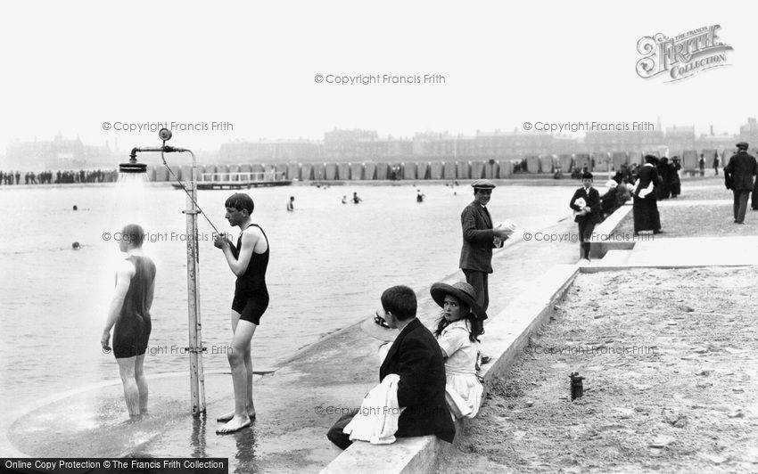 Southport, Bathing Pool 1914