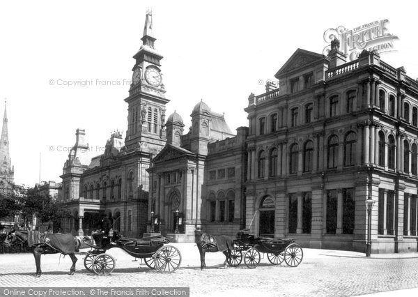 Photo of Southport, Cambridge Hall And Bank 1887