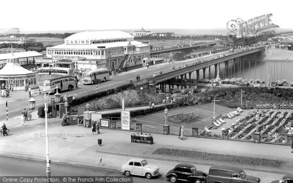 Photo of Southport, Casino And Pier c.1960
