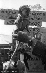 Children's Zoo, Tim The Baby Monkey c.1955, Southport