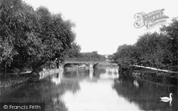 Churchtown Gardens Bridge 1895, Southport