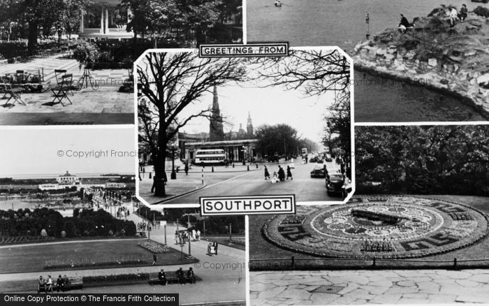 Photo of Southport, Composite c.1955