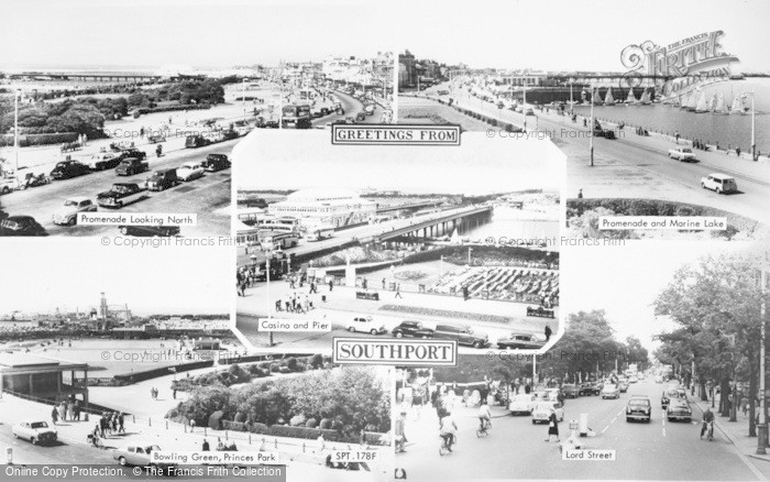 Photo of Southport, Composite c.1960