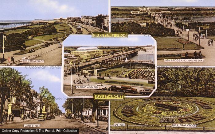 Photo of Southport, Composite c.1965