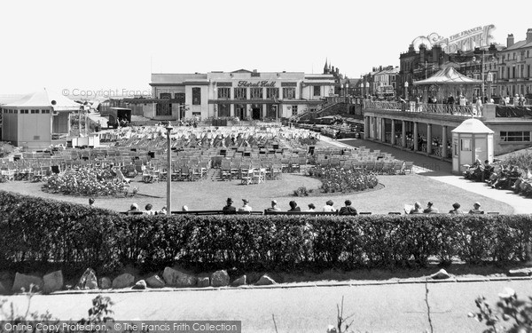 Photo of Southport, Floral Hall Colonnade c.1955